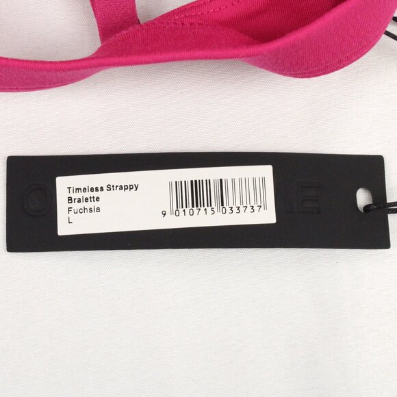 Oner Active Timeless Strappy Bralette in Fuchsia Size Large - Picture 3 of 5